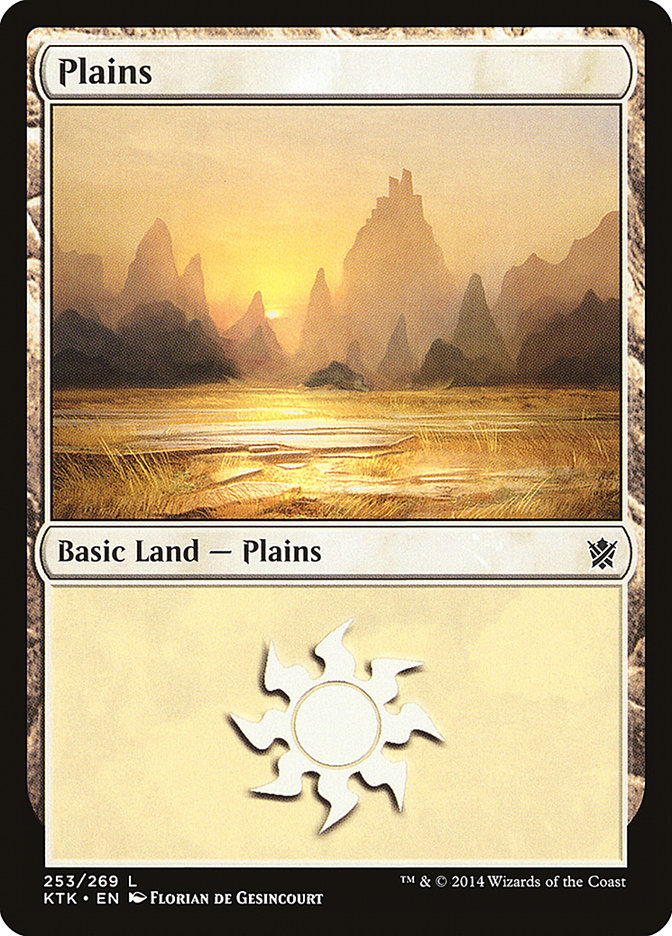 Plains (253) [Khans of Tarkir] | Good Games Adelaide SA