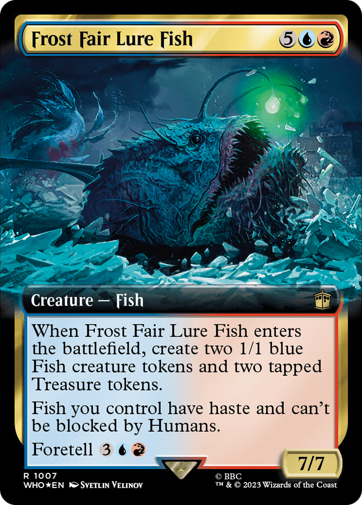 Frost Fair Lure Fish (Extended Art) (Surge Foil) [Doctor Who] | Good Games Adelaide SA