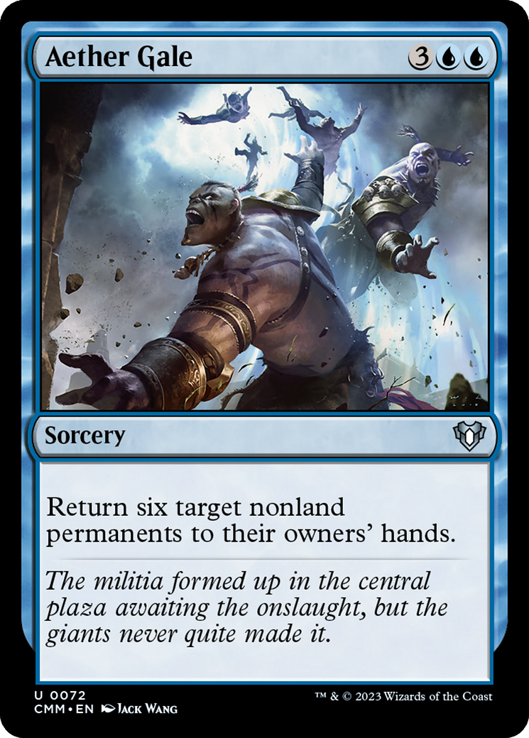 Aether Gale [Commander Masters] | Good Games Adelaide SA