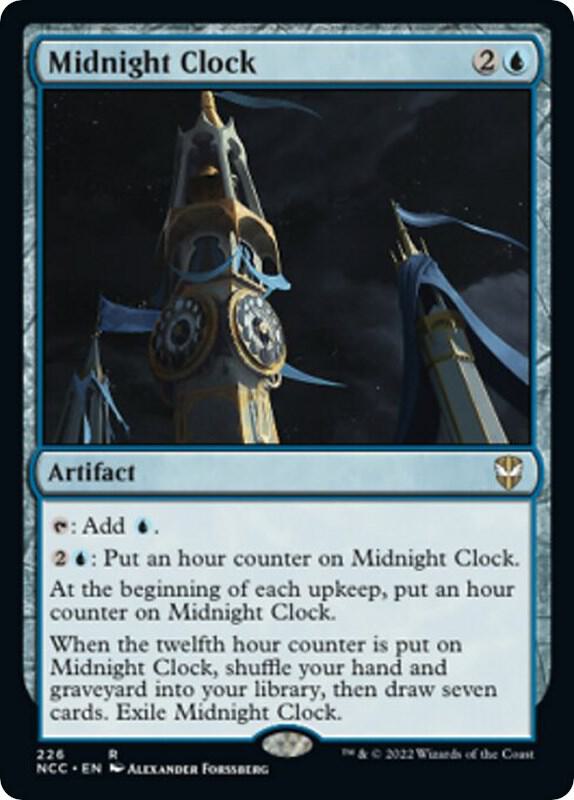 Midnight Clock 226 (Commander: Streets of New Capenna)  | Good Games Adelaide SA