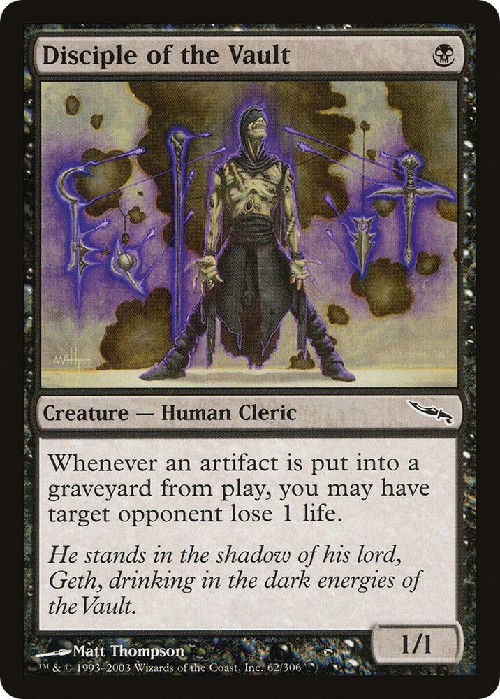 Disciple of the Vault 62 (Mirrodin)  - Foil | Good Games Adelaide SA