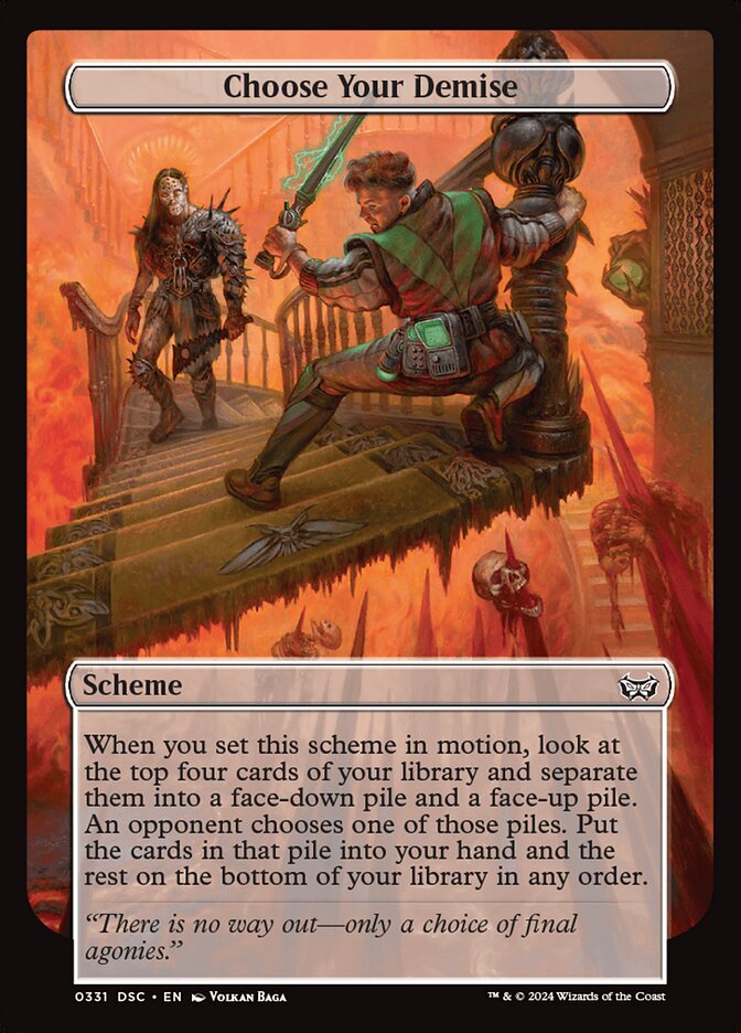 Choose Your Demise 331 (Archenemy: Duskmourn)  | Good Games Adelaide SA
