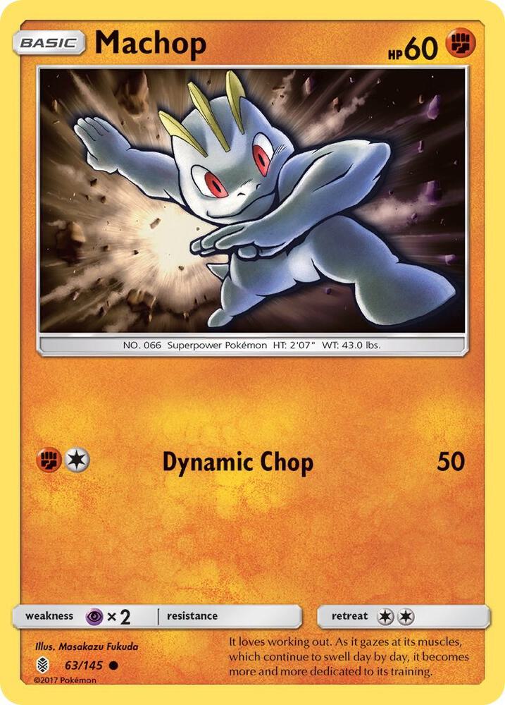 Machop 63/145 (SM - Guardians Rising)  | Good Games Adelaide SA