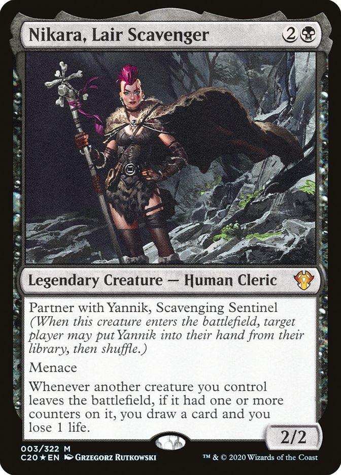 Nikara, Lair Scavenger 3 (Commander 2020)  - Foil | Good Games Adelaide SA