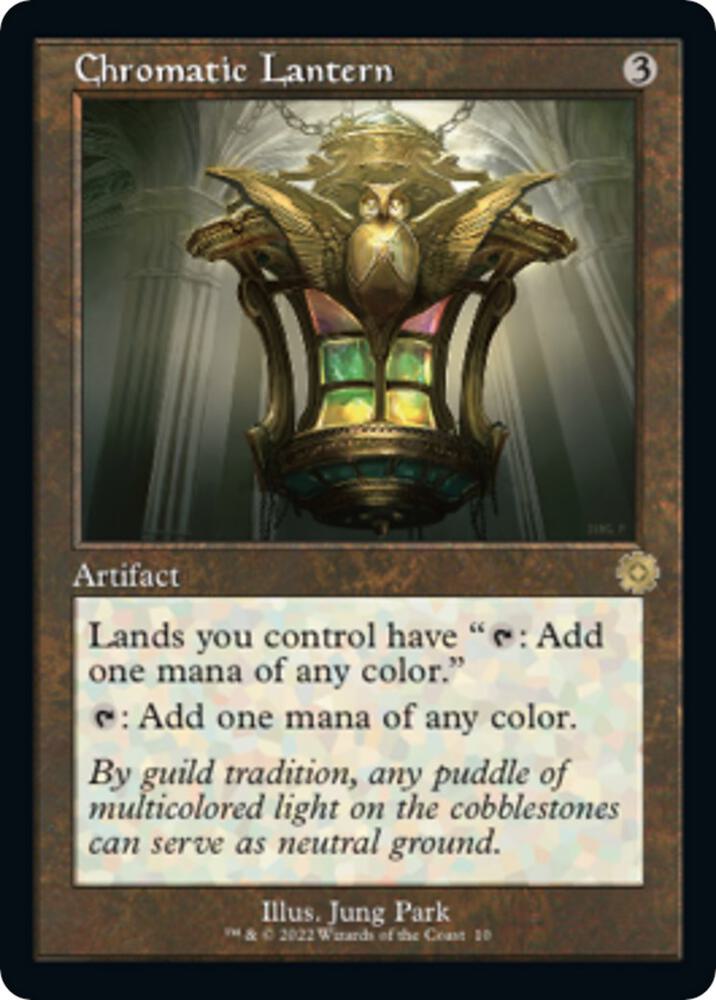 Chromatic Lantern 10 (The Brothers' War: Retro Frame Artifacts)  - Foil | Good Games Adelaide SA
