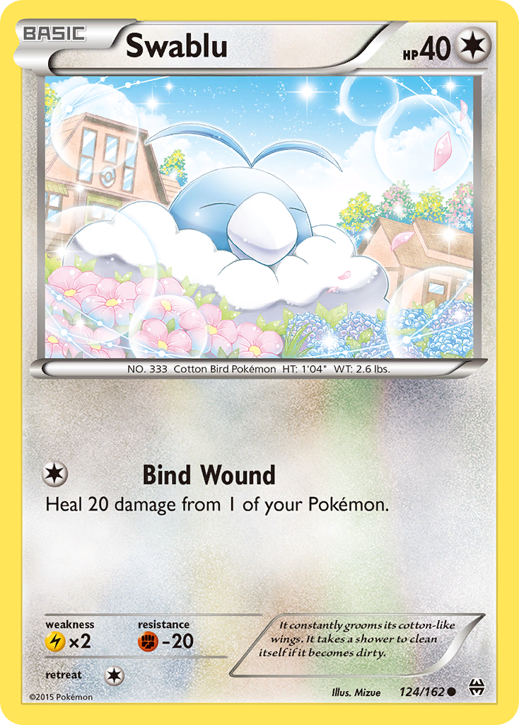 Swablu (124/162) [XY: BREAKthrough] | Good Games Adelaide SA