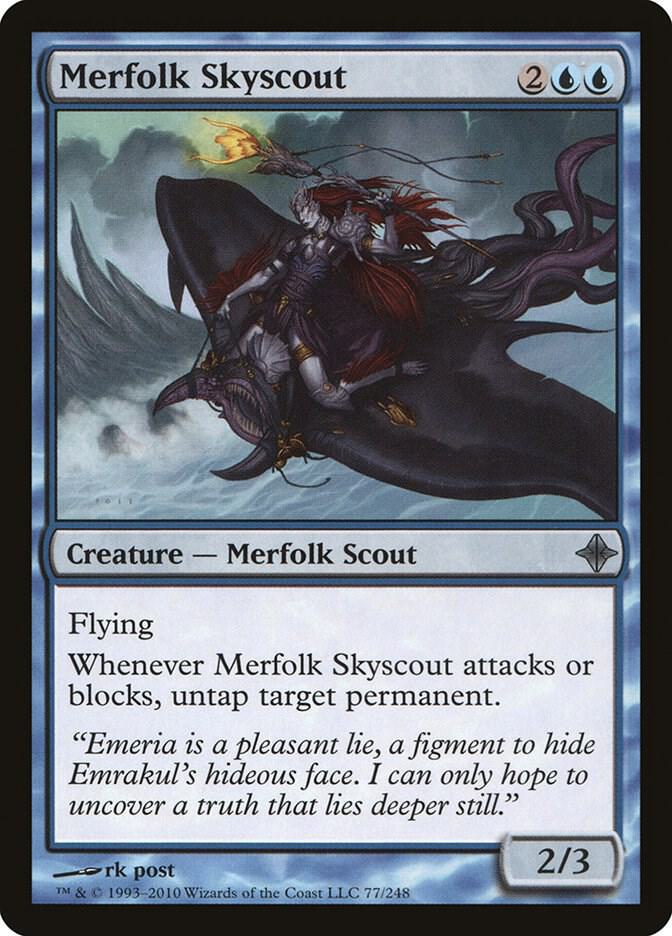 Merfolk Skyscout 77 (Rise of the Eldrazi)  - Foil | Good Games Adelaide SA