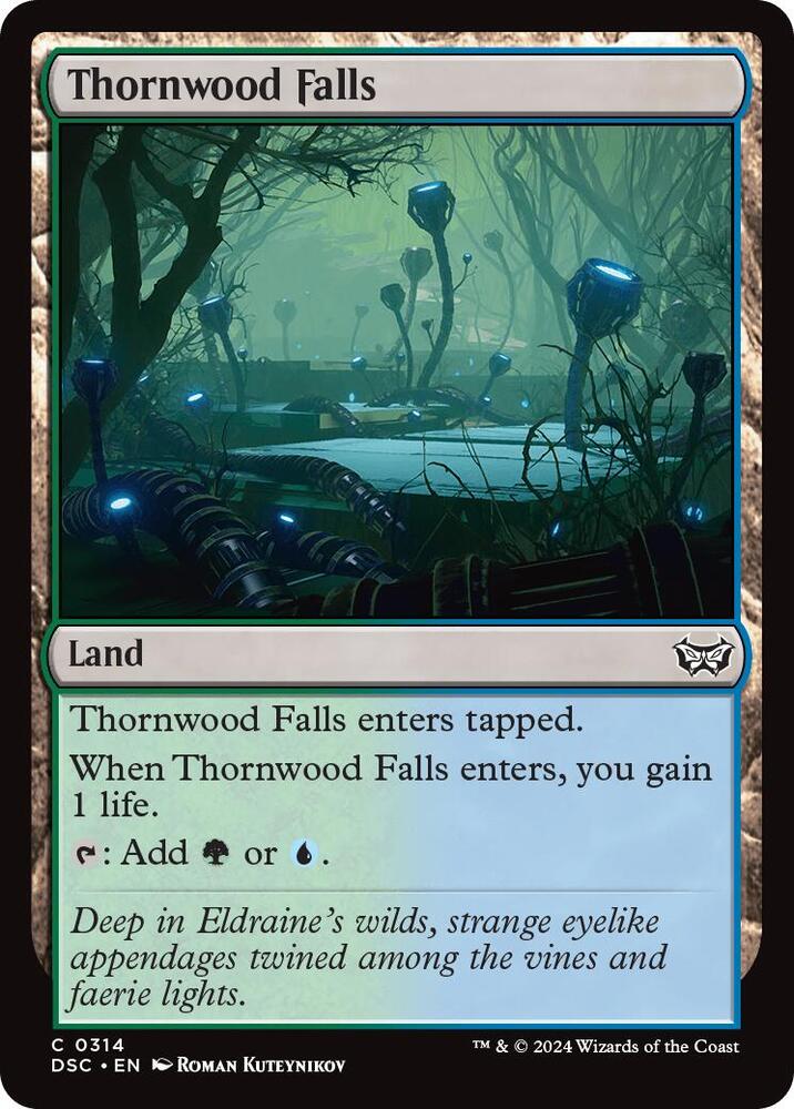 Thornwood Falls 314 (Commander: Duskmourn: House of Horror)  | Good Games Adelaide SA