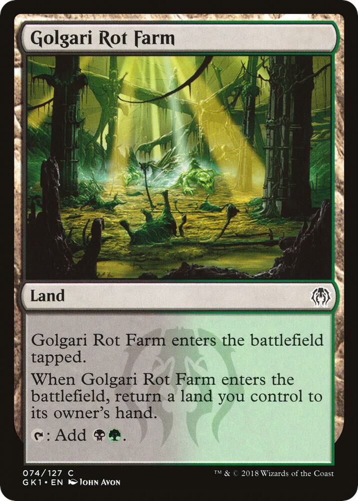 Golgari Rot Farm 74 (Guilds of Ravnica: Guild Kits)  | Good Games Adelaide SA
