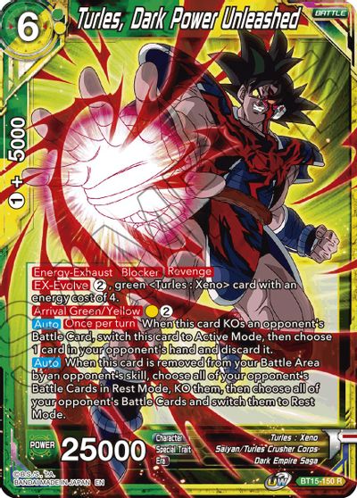 Turles, Dark Power Unleashed [BT15-150] | Good Games Adelaide SA