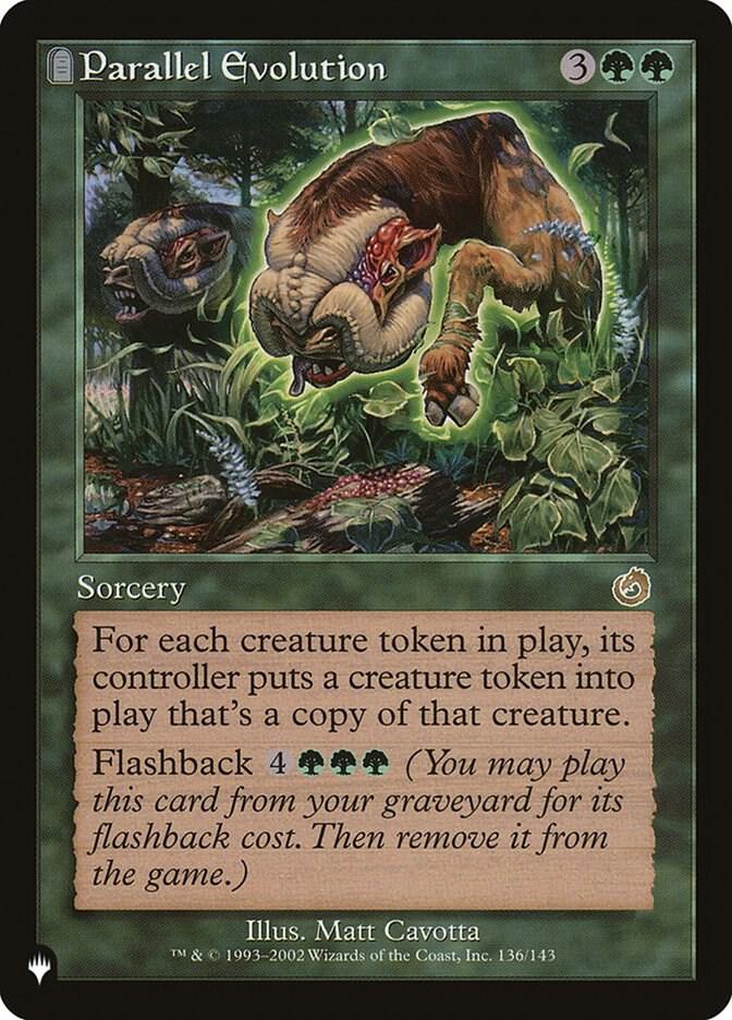 Parallel Evolution 136/143 (The List Reprints)  | Good Games Adelaide SA