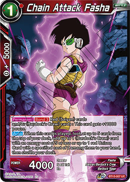 Chain Attack Fasha (Uncommon) [BT13-007] | Good Games Adelaide SA