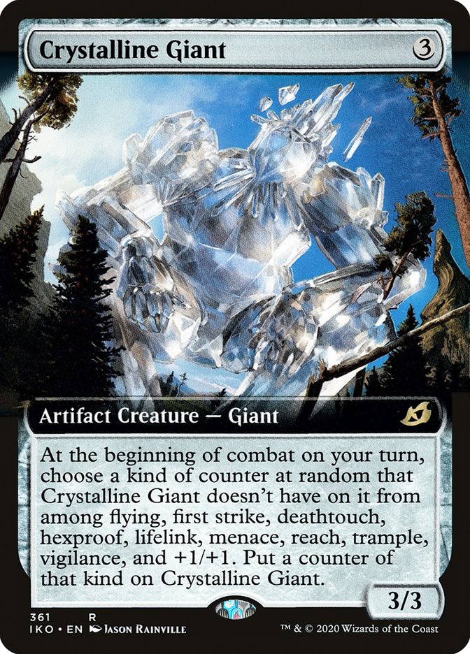 Crystalline Giant (Extended Art) [Ikoria: Lair of Behemoths] | Good Games Adelaide SA