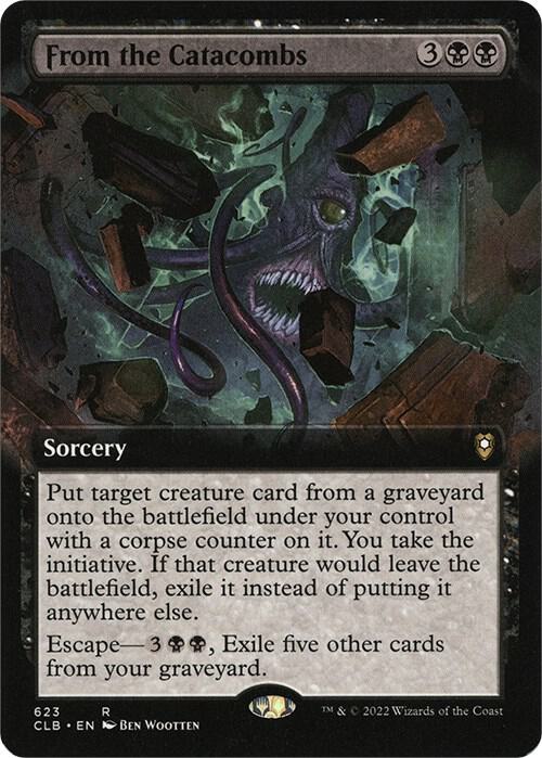 From the Catacombs Extended Art 623 (Commander Legends: Battle for Baldur's Gate)  | Good Games Adelaide SA