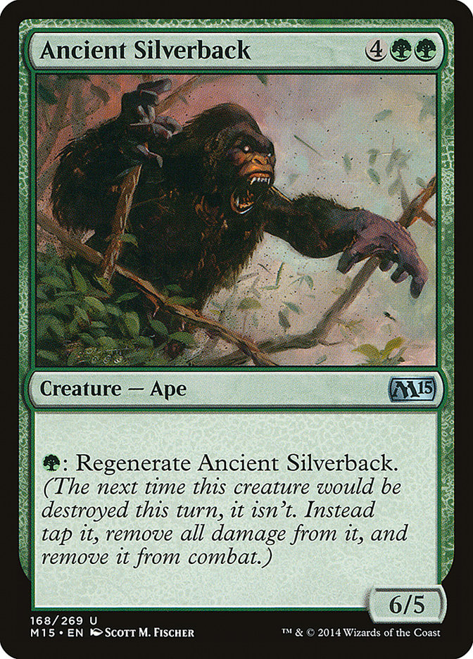 Ancient Silverback 168 (Magic 2015 (M15))  | Good Games Adelaide SA