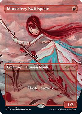 Monastery Swiftspear 216 (Secret Lair Drop Series)  - Foil | Good Games Adelaide SA