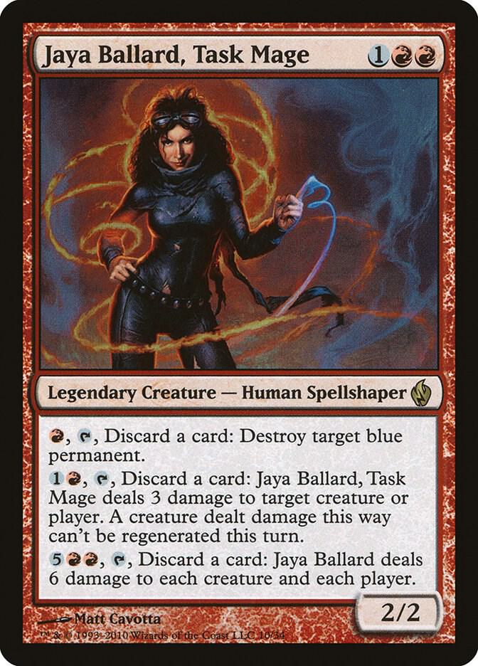 Jaya Ballard, Task Mage 10 (Premium Deck Series: Fire and Lightning)  - Foil | Good Games Adelaide SA