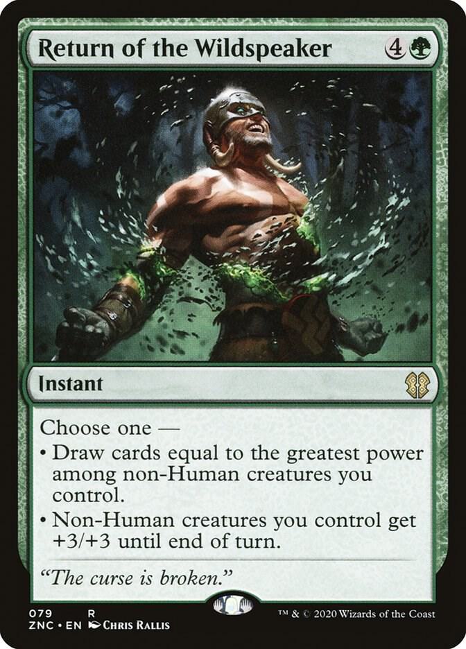 Return of the Wildspeaker 79 (Commander: Zendikar Rising)  | Good Games Adelaide SA