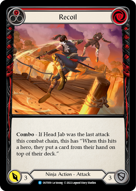 Recoil (Red) [OUT059] (Outsiders) | Good Games Adelaide SA