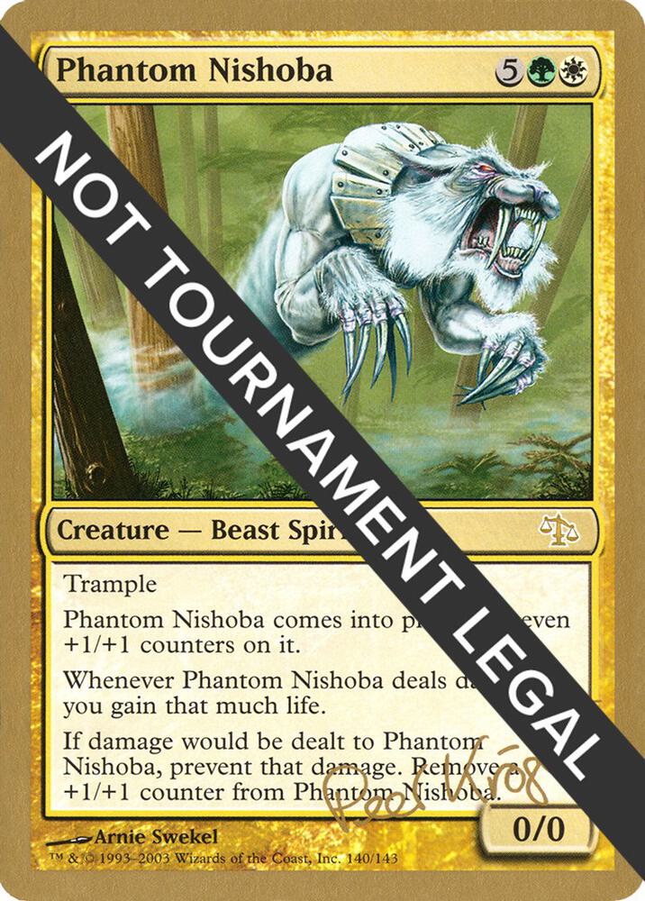 Phantom Nishoba 2003 Peer Kroger JUD pk190/142 (World Championship Decks)  | Good Games Adelaide SA