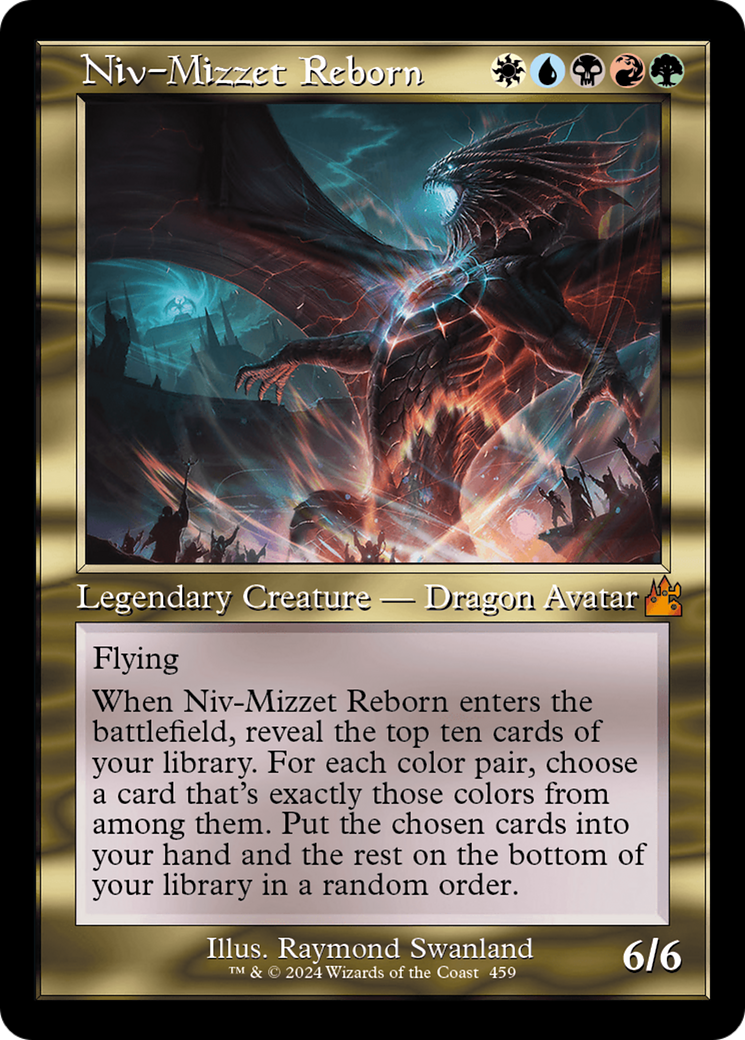 Niv-Mizzet Reborn (Retro Frame) [Ravnica Remastered] | Good Games Adelaide SA