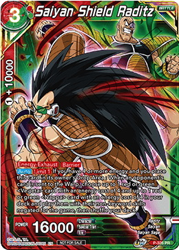 Saiyan Shield Raditz (P-326) [Tournament Promotion Cards] | Good Games Adelaide SA