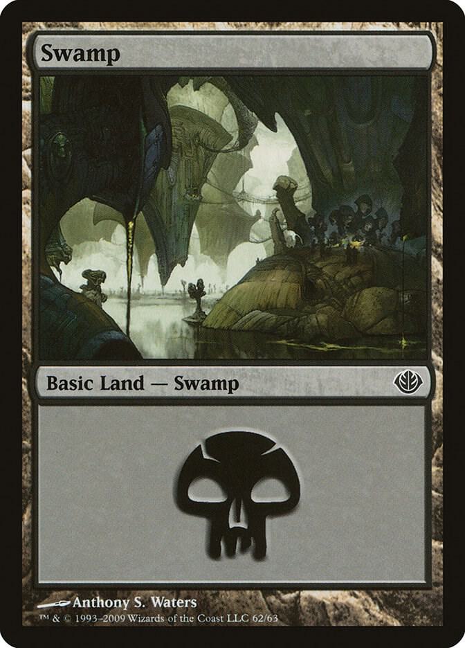 Swamp 62 62 (Duel Decks: Garruk vs. Liliana)  | Good Games Adelaide SA