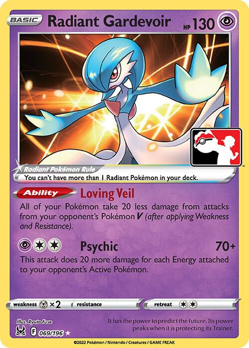 Radiant Gardevoir Series 3 069/196 (Prize Pack Series Cards)  - Holofoil | Good Games Adelaide SA
