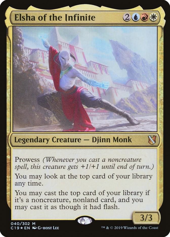 Elsha of the Infinite 40 (Commander 2019)  - Foil | Good Games Adelaide SA