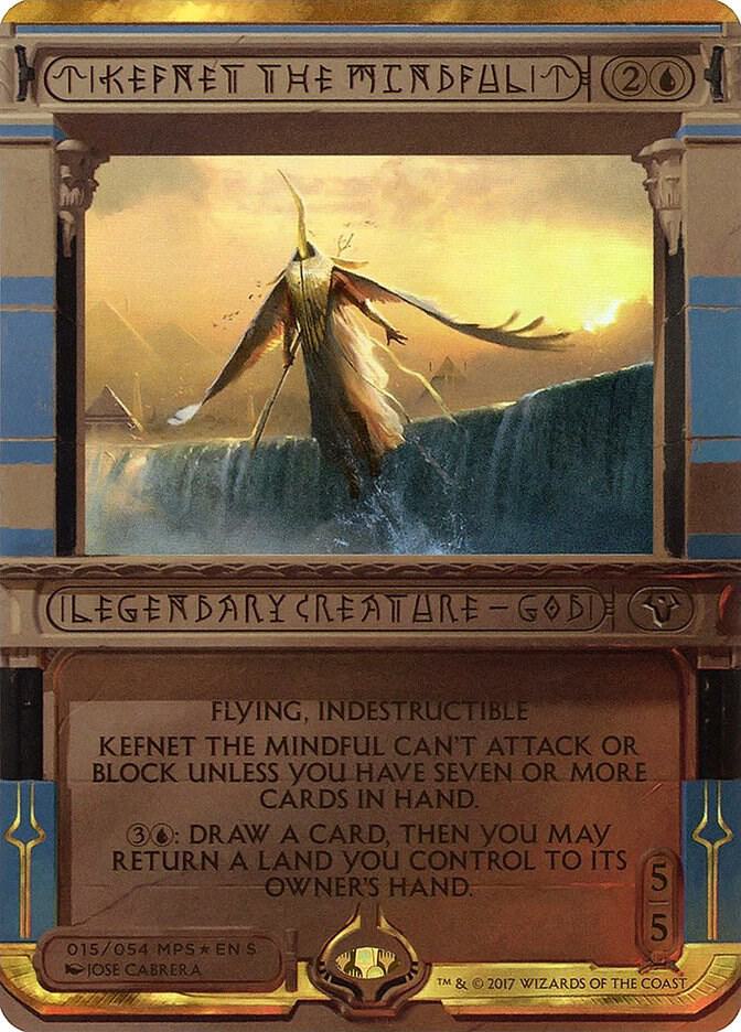 Kefnet the Mindful 15 (Masterpiece Series: Amonkhet Invocations)  - Foil | Good Games Adelaide SA