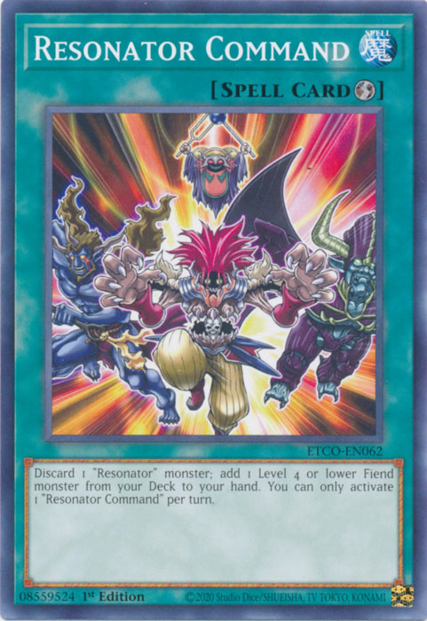 Resonator Command [ETCO-EN062] Common | Good Games Adelaide SA