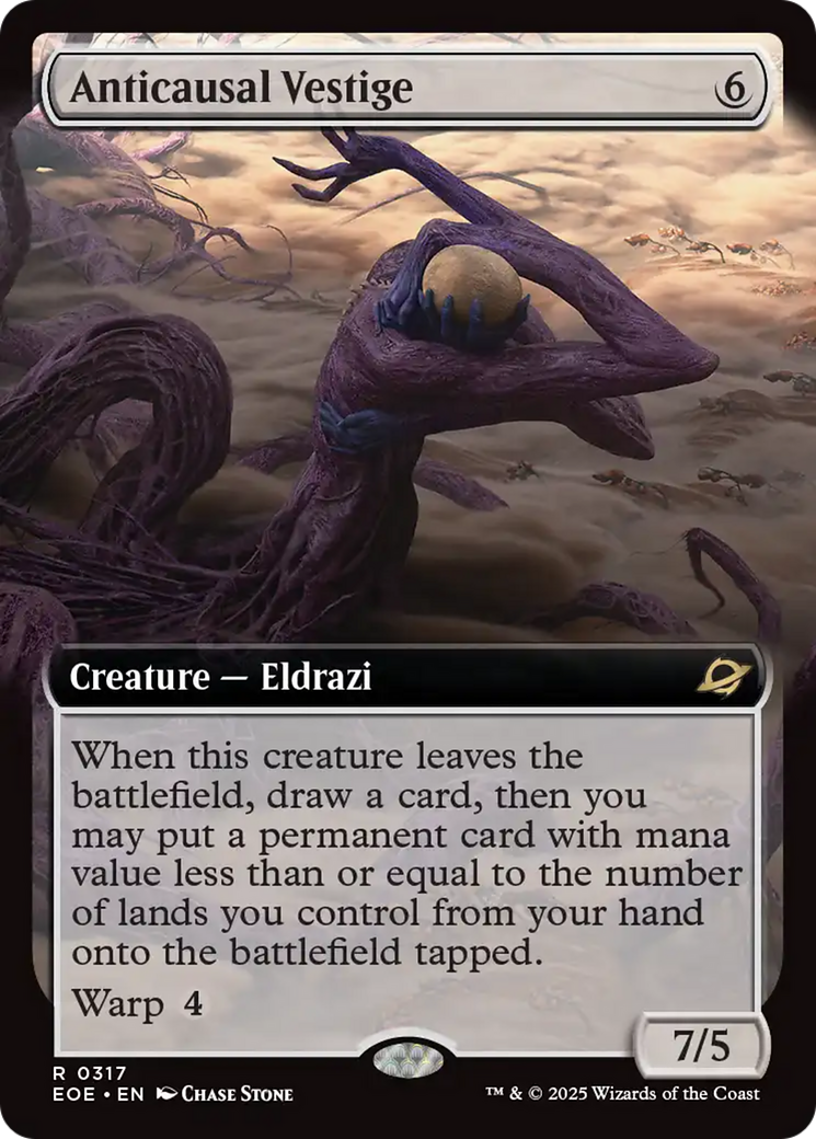 Anticausal Vestige (Extended Art) [Edge of Eternities] | Good Games Adelaide SA