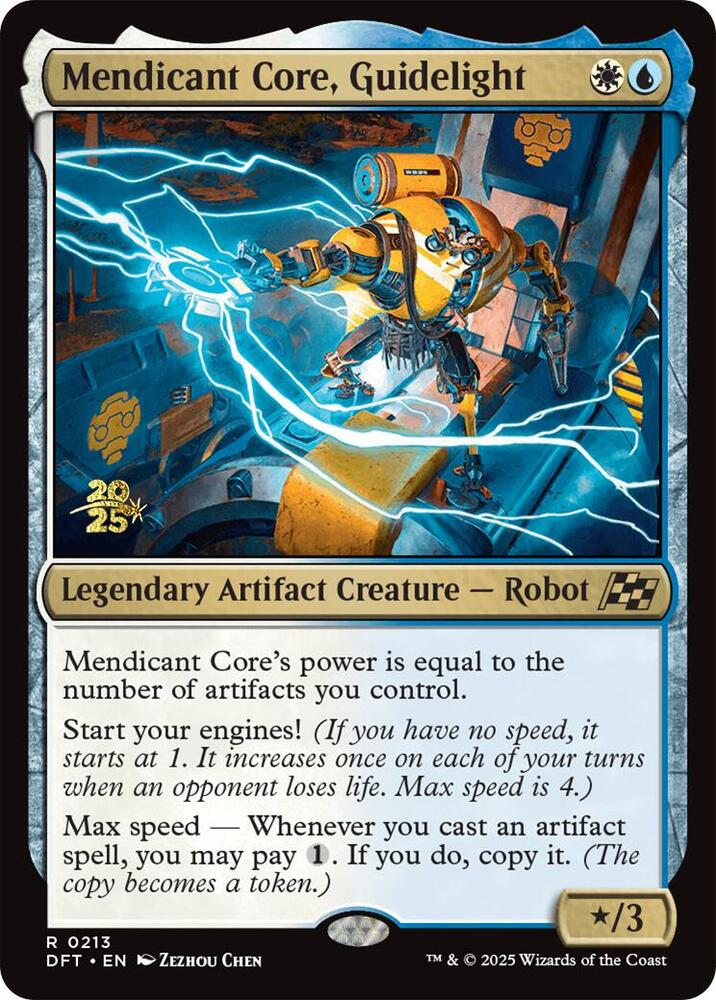Mendicant Core Guidelight 213 (Prerelease Cards)  - Foil | Good Games Adelaide SA