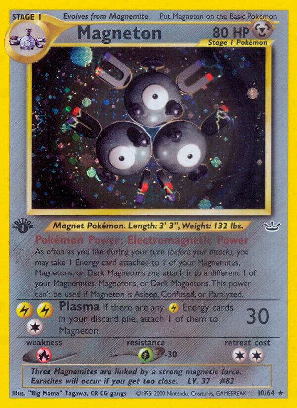 Magneton 10/64 (Neo Revelation)  - 1st Edition Holofoil | Good Games Adelaide SA