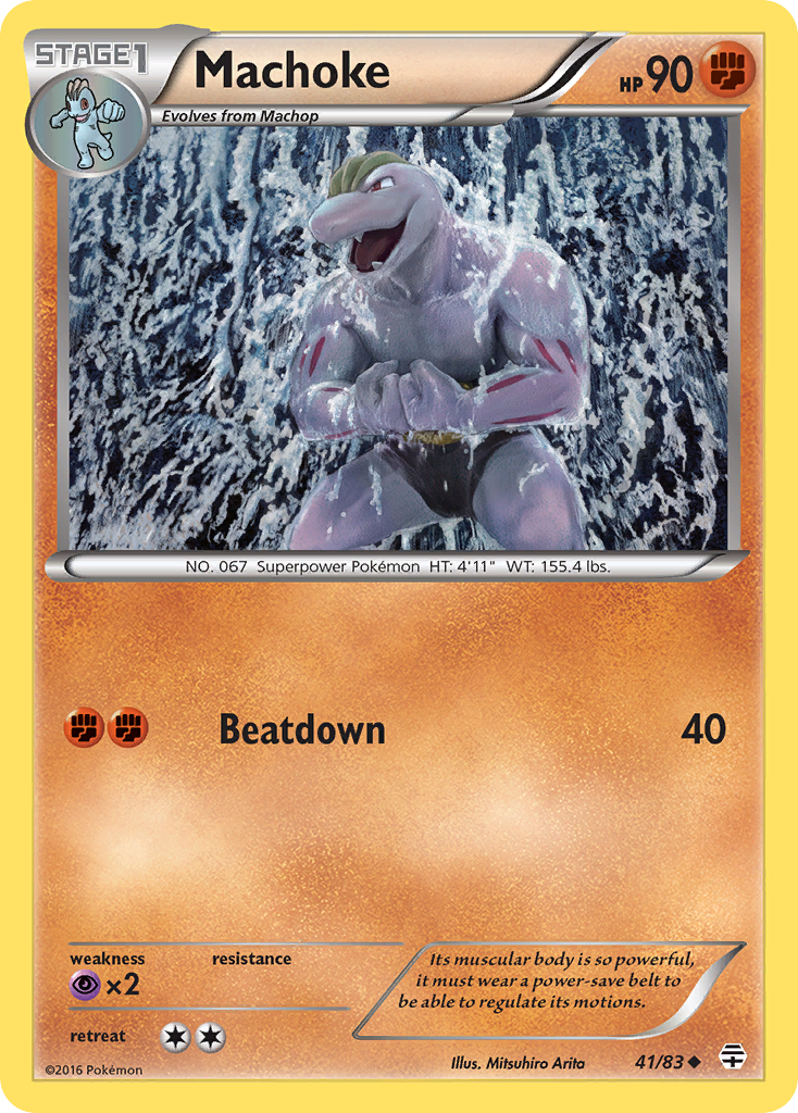 Machoke (41/83) [XY: Generations] | Good Games Adelaide SA
