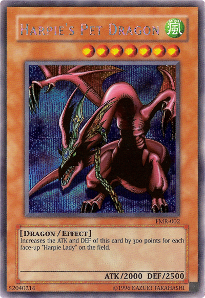 Harpie's Pet Dragon (Forbidden Memories) [FMR-002] Prismatic Secret Rare | Good Games Adelaide SA