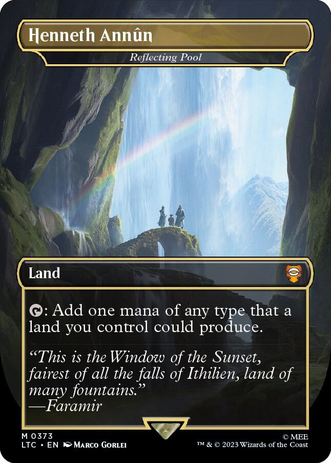 Henneth Annun Reflecting Pool 373 (Commander: The Lord of the Rings: Tales of Middle-earth)  - Foil | Good Games Adelaide SA