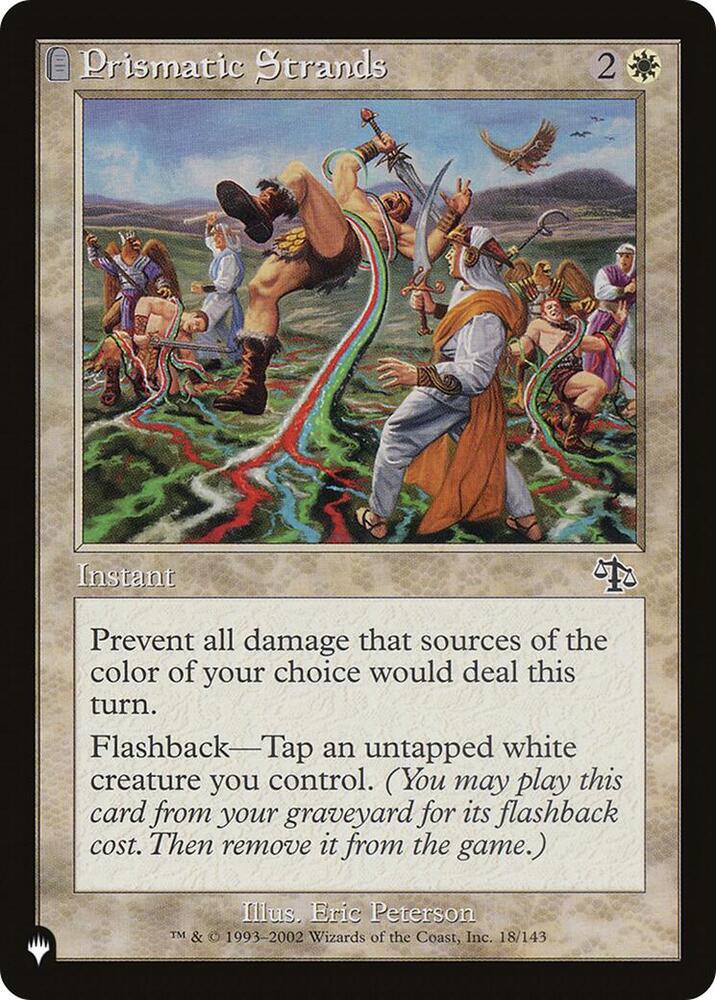 Prismatic Strands 18/143 (The List Reprints)  | Good Games Adelaide SA