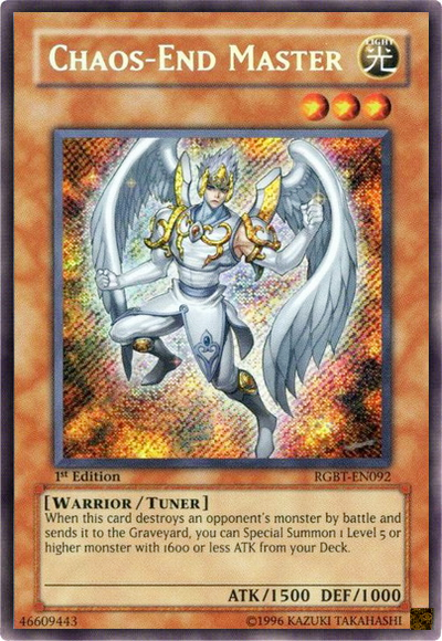 Chaos-End Master [RGBT-EN092] Secret Rare | Good Games Adelaide SA