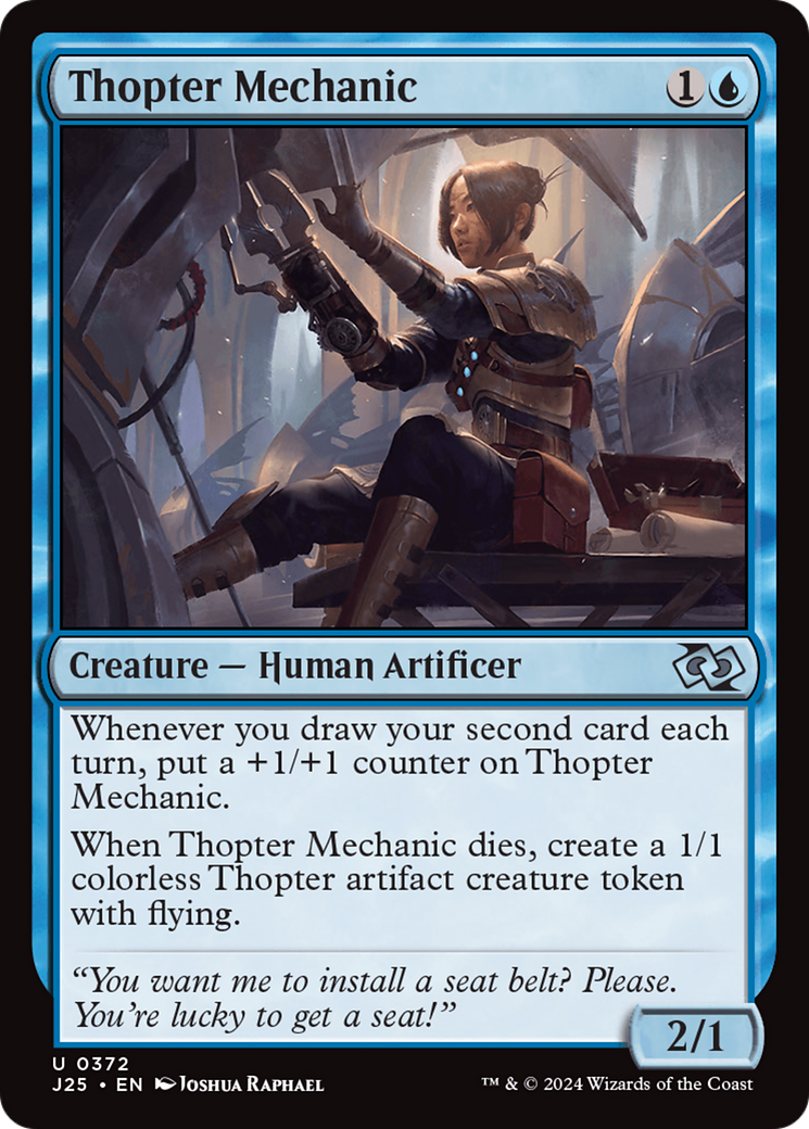 Thopter Mechanic [Foundations Jumpstart] | Good Games Adelaide SA