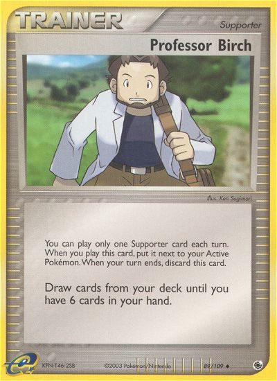 Professor Birch (89/109) [EX: Ruby & Sapphire] | Good Games Adelaide SA