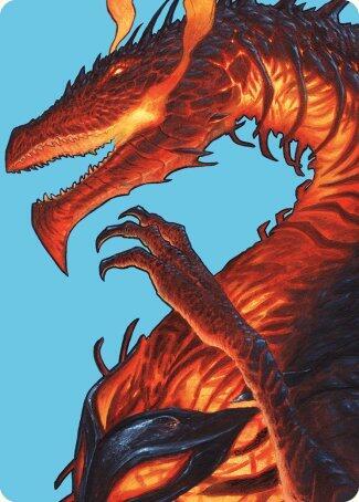 Herigast Erupting Nullkite Art Card 44 (Art Series: Modern Horizons 3)  | Good Games Adelaide SA