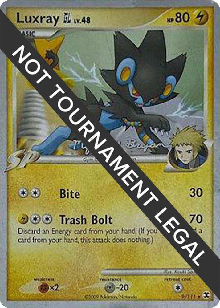 Luxray GL 2010 Mychael Bryan 9/111 (World Championship Decks)  | Good Games Adelaide SA