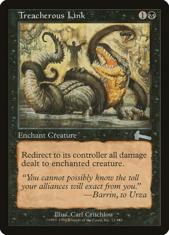 Treacherous Link 71 (Urza's Legacy)  - Foil | Good Games Adelaide SA