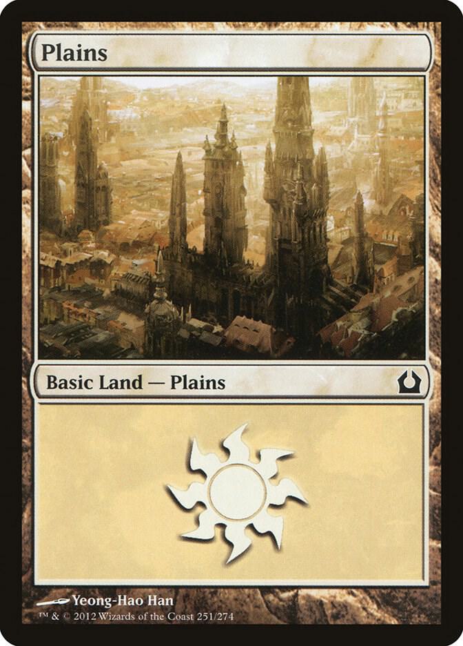 Plains 251 251 (Return to Ravnica)  - Foil | Good Games Adelaide SA