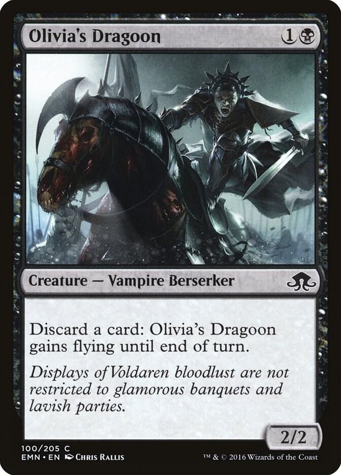 Olivia's Dragoon 100 (Eldritch Moon)  - Foil | Good Games Adelaide SA