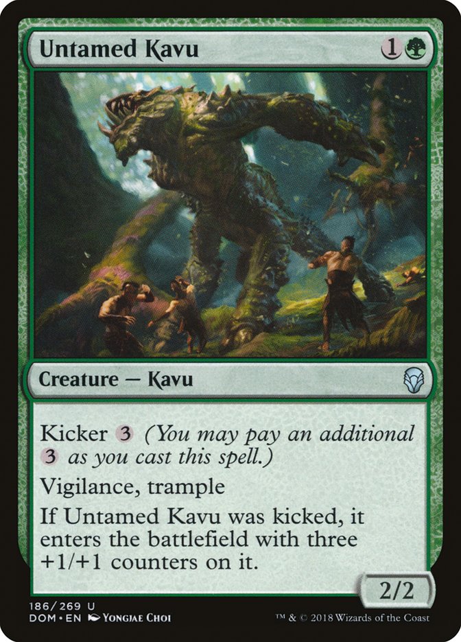 Untamed Kavu 186 (Dominaria)  | Good Games Adelaide SA