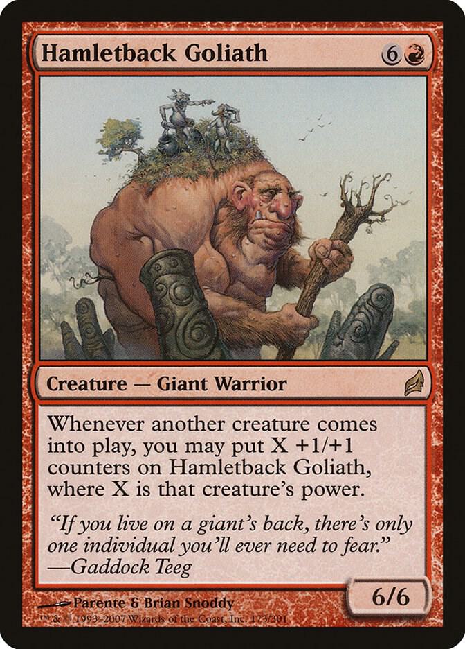 Hamletback Goliath 173 (Lorwyn)  - Foil | Good Games Adelaide SA