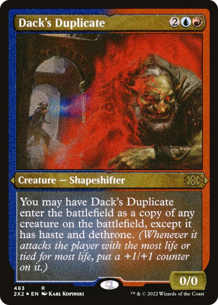 Dacks Duplicate Foil Etched 483 (Double Masters 2022)  - Foil | Good Games Adelaide SA