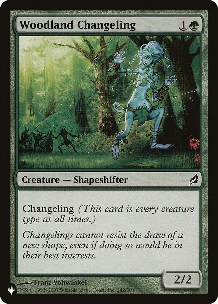 Woodland Changeling 242/301 (The List Reprints)  | Good Games Adelaide SA
